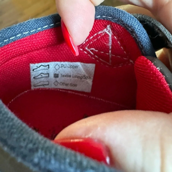 PEDIPED‎ Boys Jay Chukka Boot Size 5 Brown, Blue and Red - Picture 5 of 5